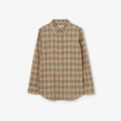 Classic Fit Check Cotton Shirt