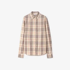 Classic Fit Check Cotton Shirt