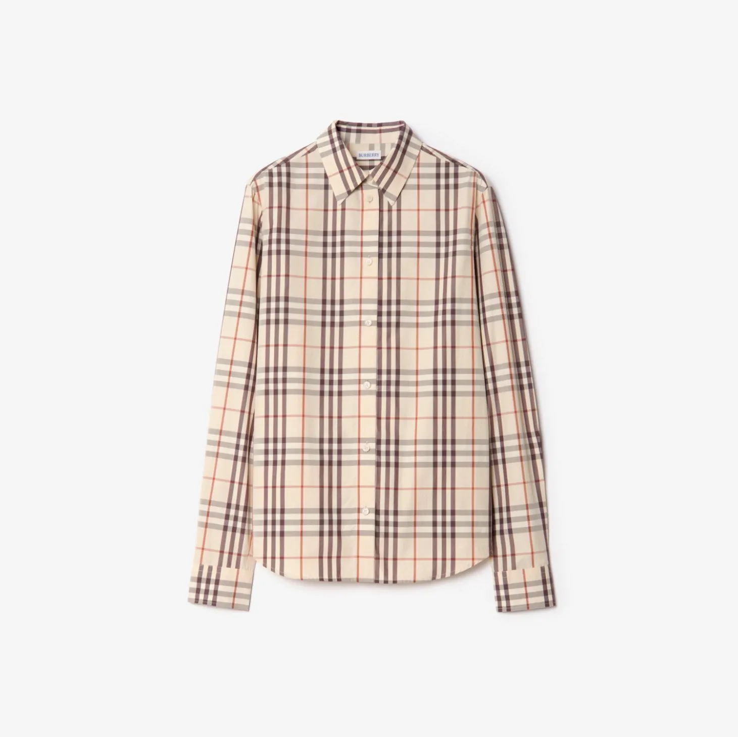 Classic Fit Check Cotton Shirt