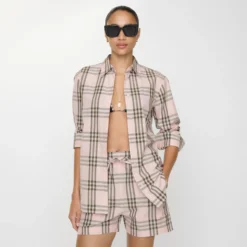 Classic Fit Check Cotton Shirt