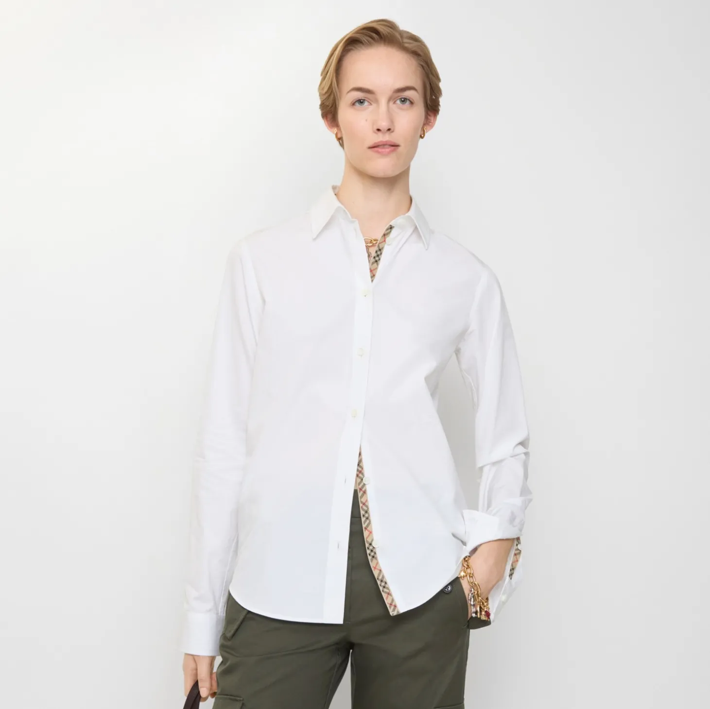 Classic Fit Cotton Poplin Formal Shirt