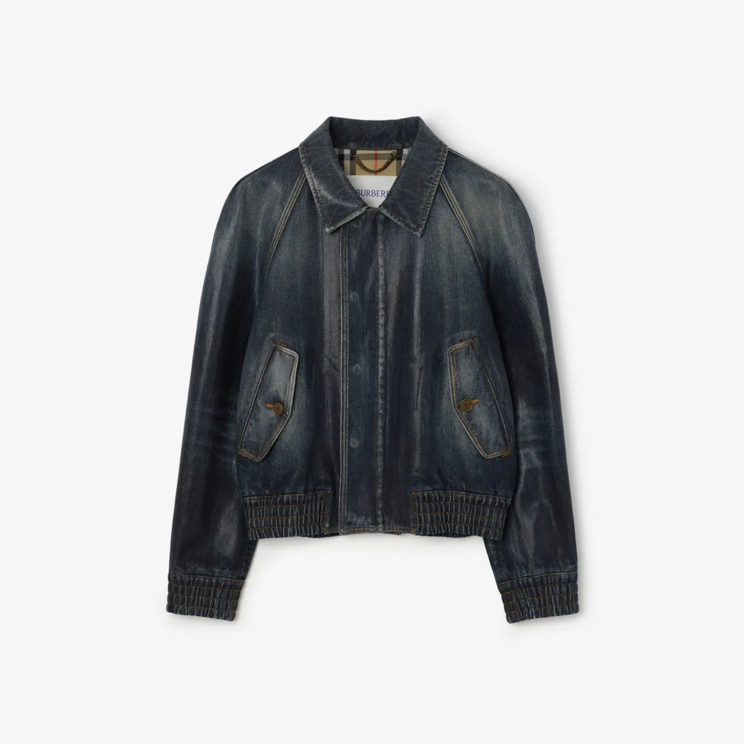 Coated Denim Jacket