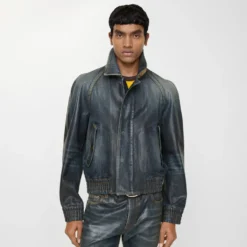 Coated Denim Jacket