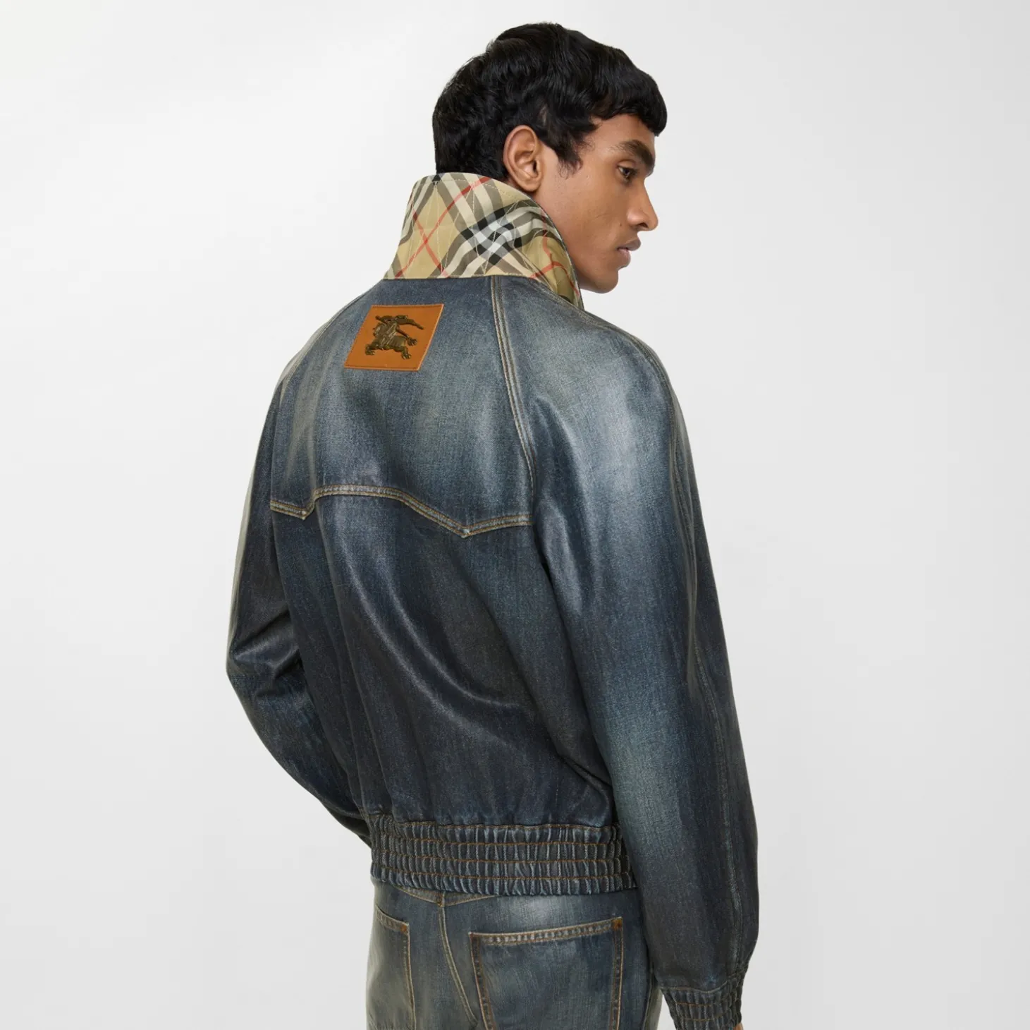 Coated Denim Jacket