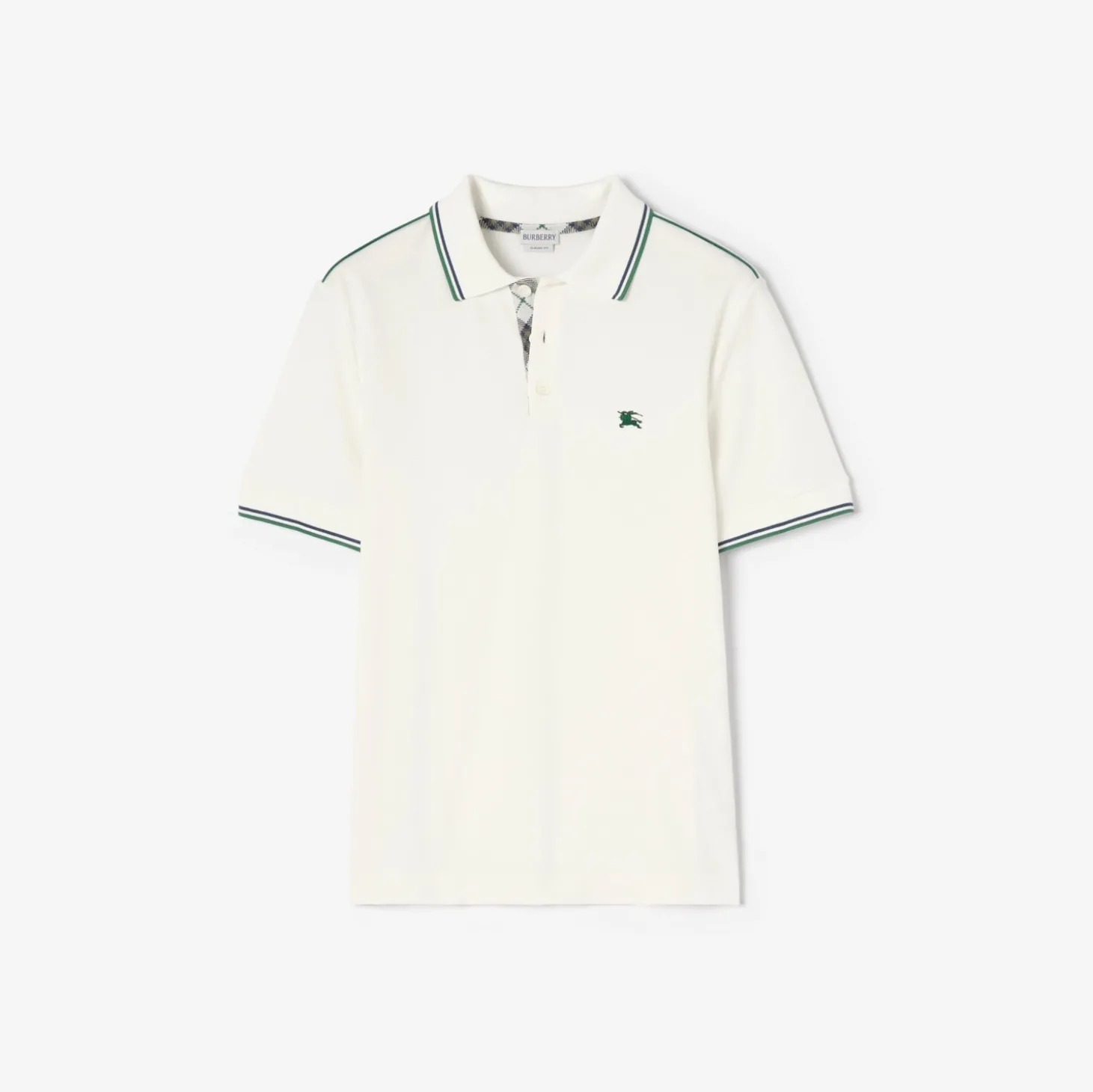 Cotton Blend Tennis Polo Shirt