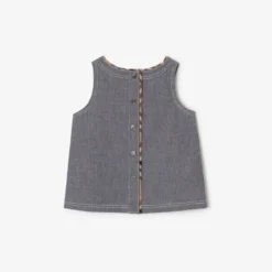 Cotton Chambray Top