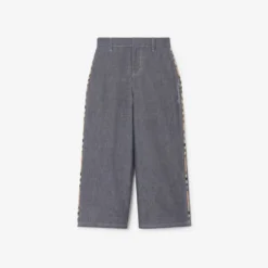 Cotton Chambray Trousers