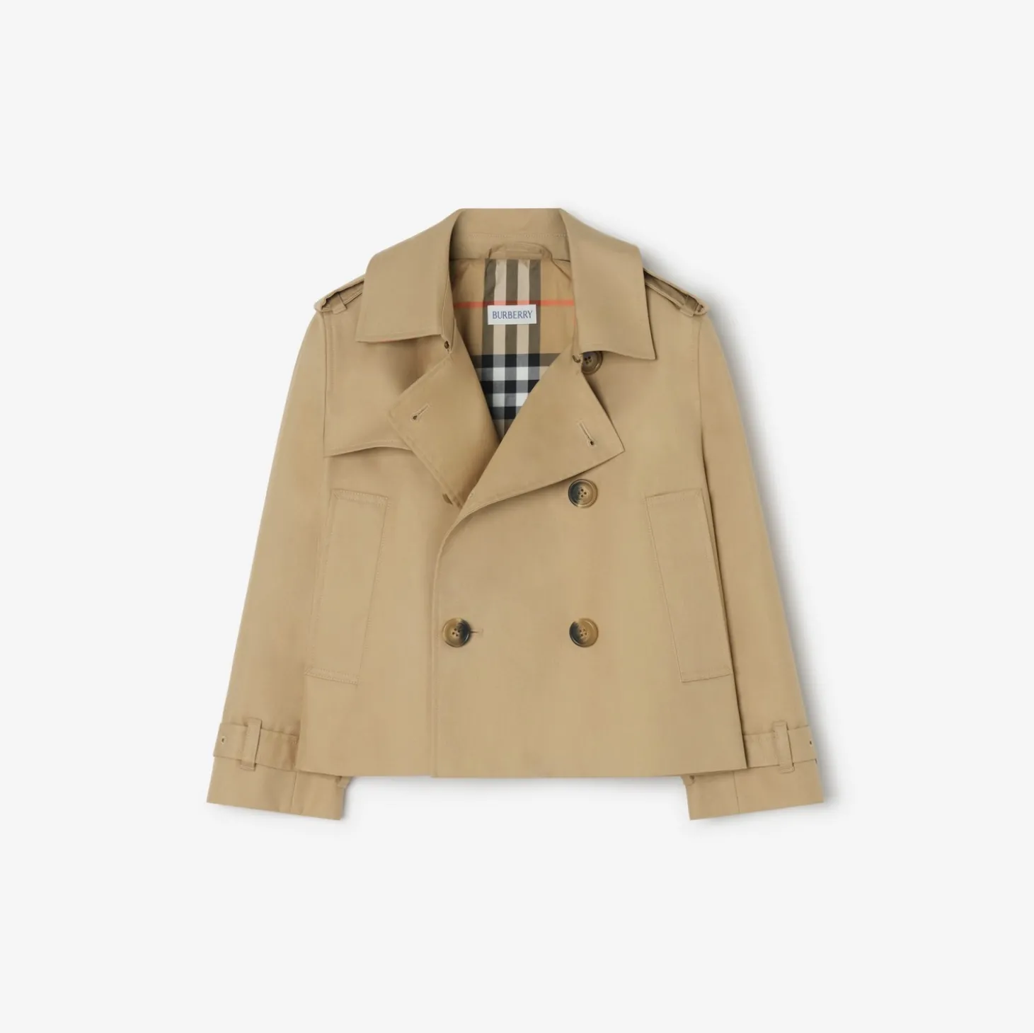 Cotton Trench Jacket