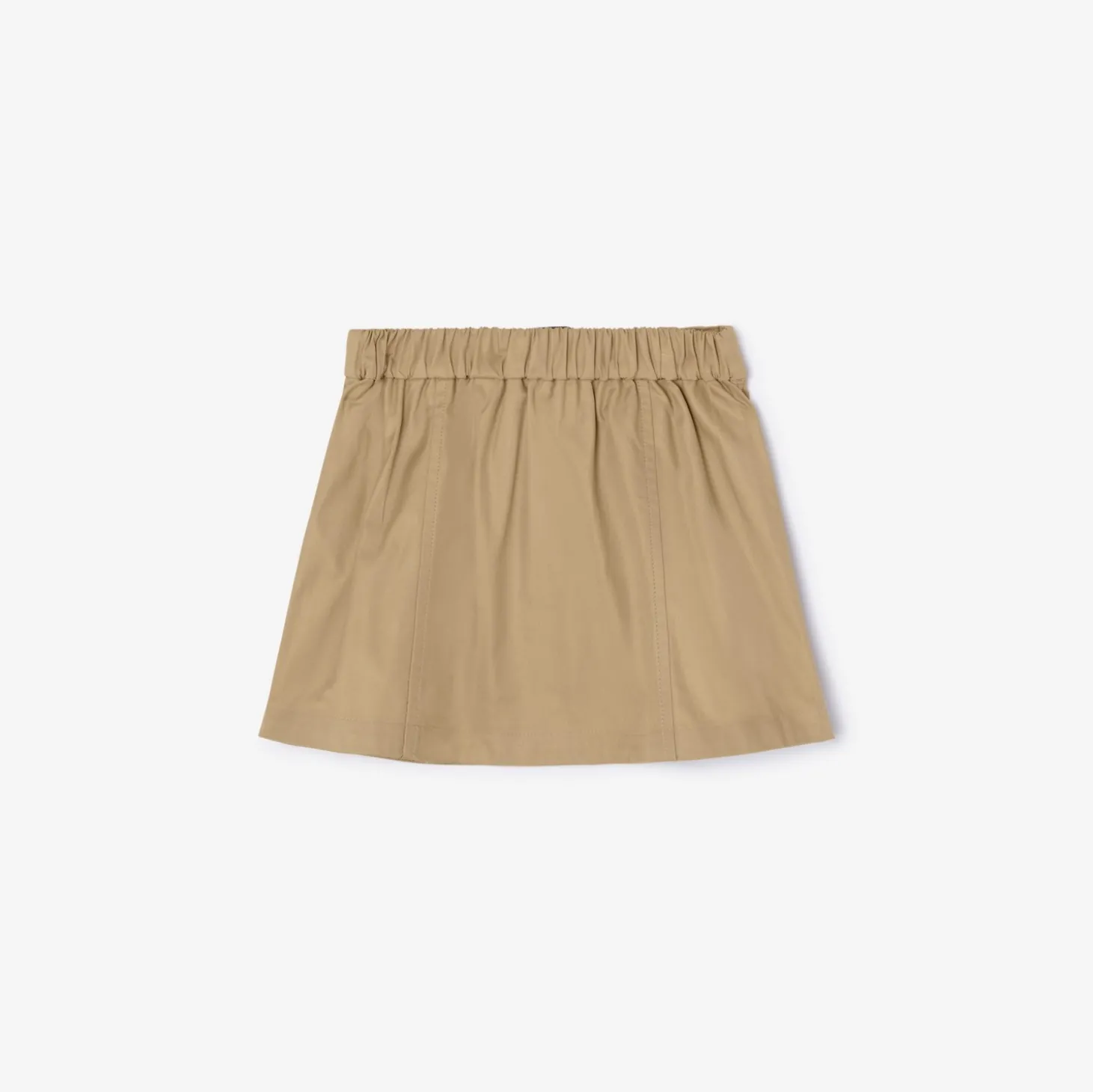 Cotton Trench Skirt