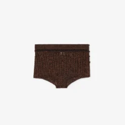 Crochet Mouliné Cotton Shorts