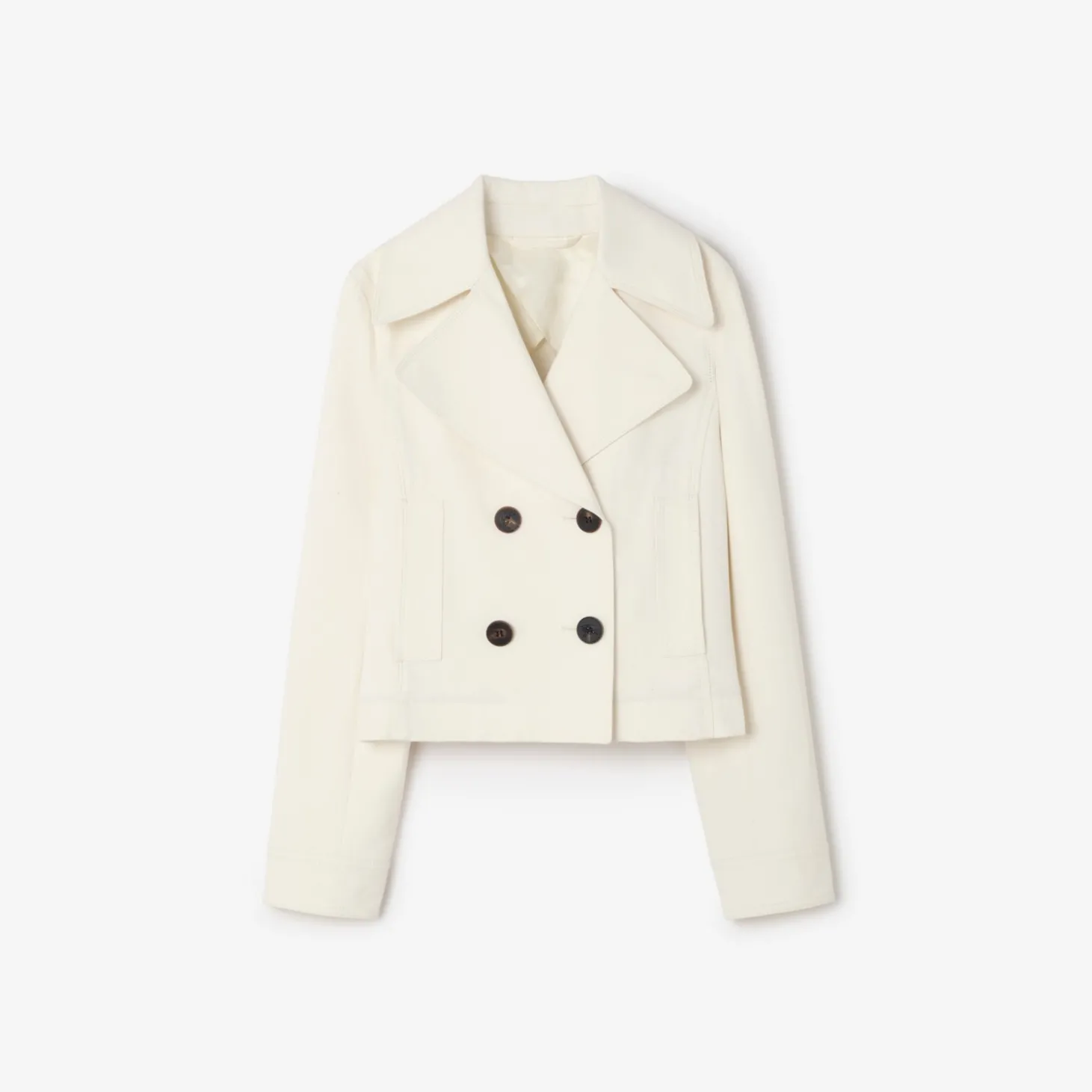 Cropped Cotton Jacket