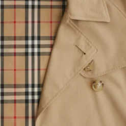 Cropped Gabardine Mayfair Trench Jacket
