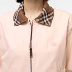 Cropped Tropical Gabardine Hayfield Harrington Jacket