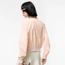 Cropped Tropical Gabardine Hayfield Harrington Jacket