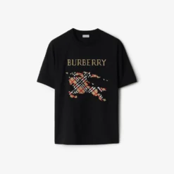 Cross Stitch Knight Cotton T-shirt