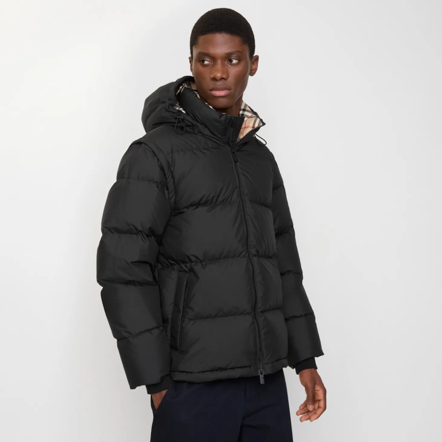 Detachable Sleeve Bideford Puffer Jacket