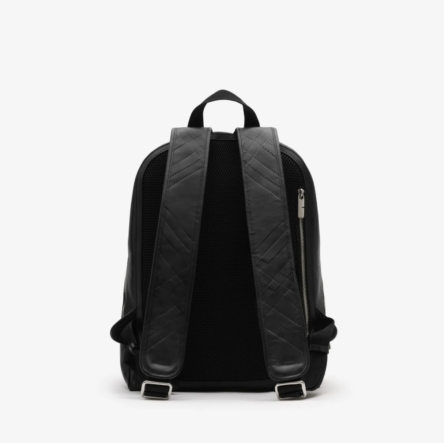Embossed Check Backpack