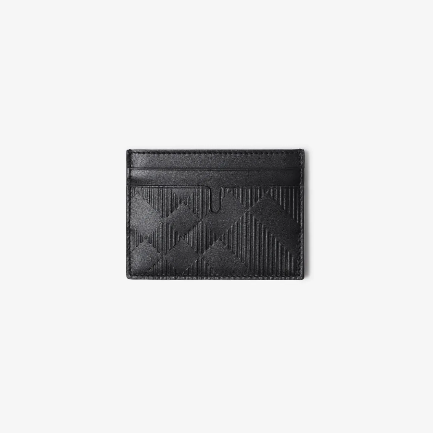 Embossed Check Card Case