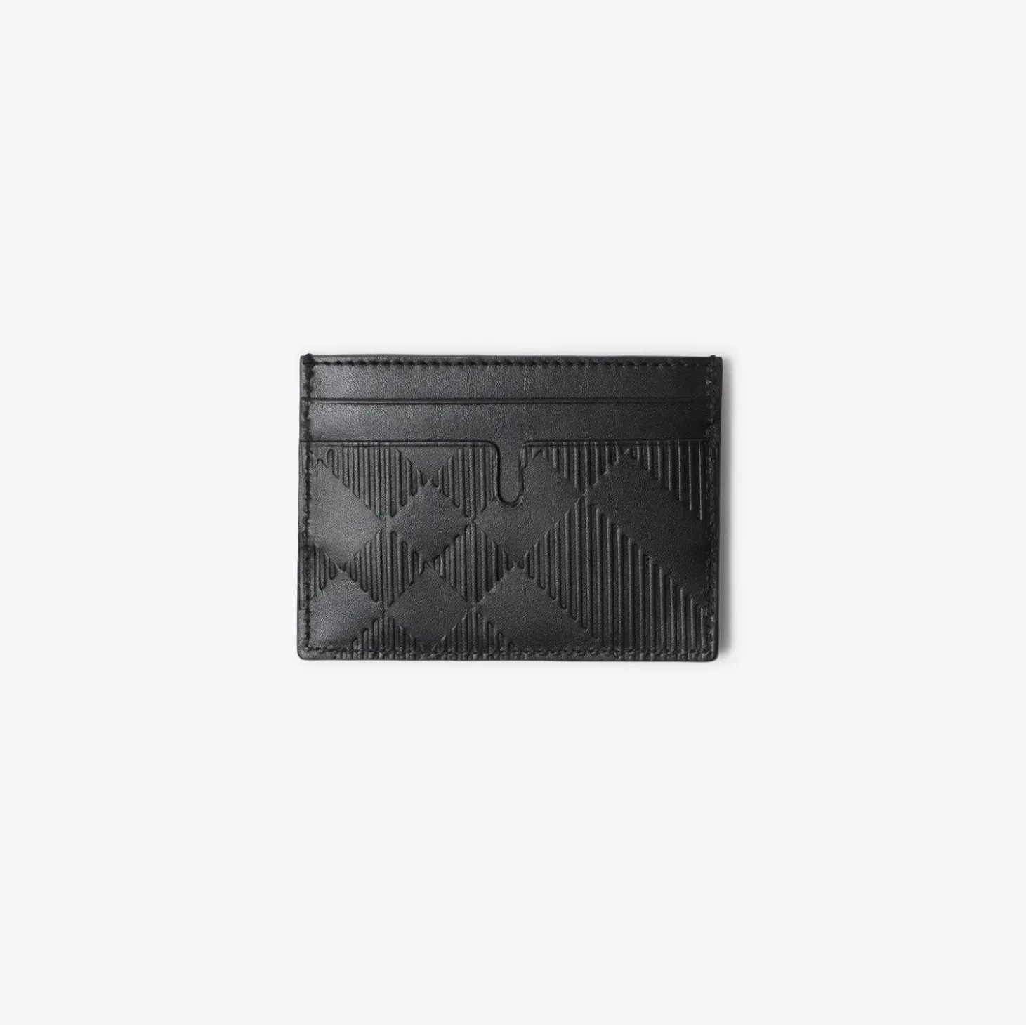 Embossed Check Card Case