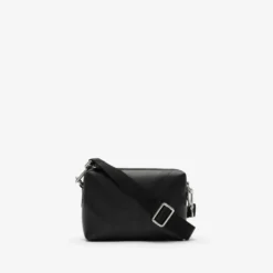 Embossed Check Crossbody Bag