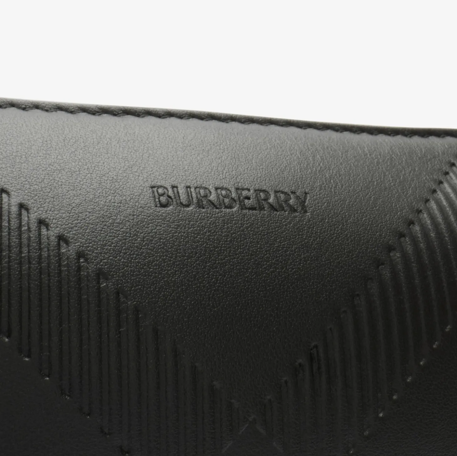 Embossed Check Crossbody Bag