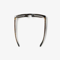 Embossed Check Square Sunglasses