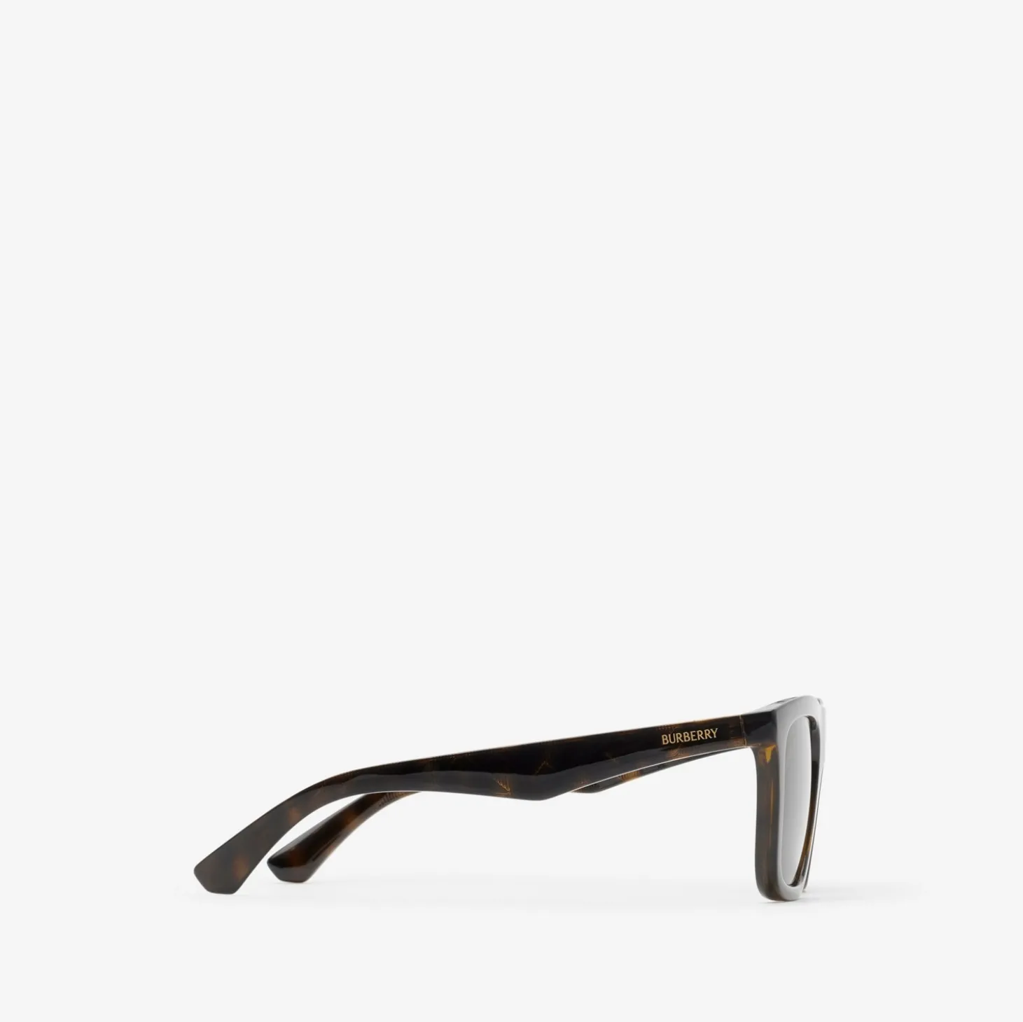 Embossed Check Square Sunglasses