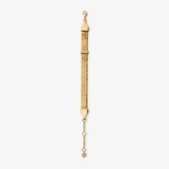 Engraved Check Bracelet