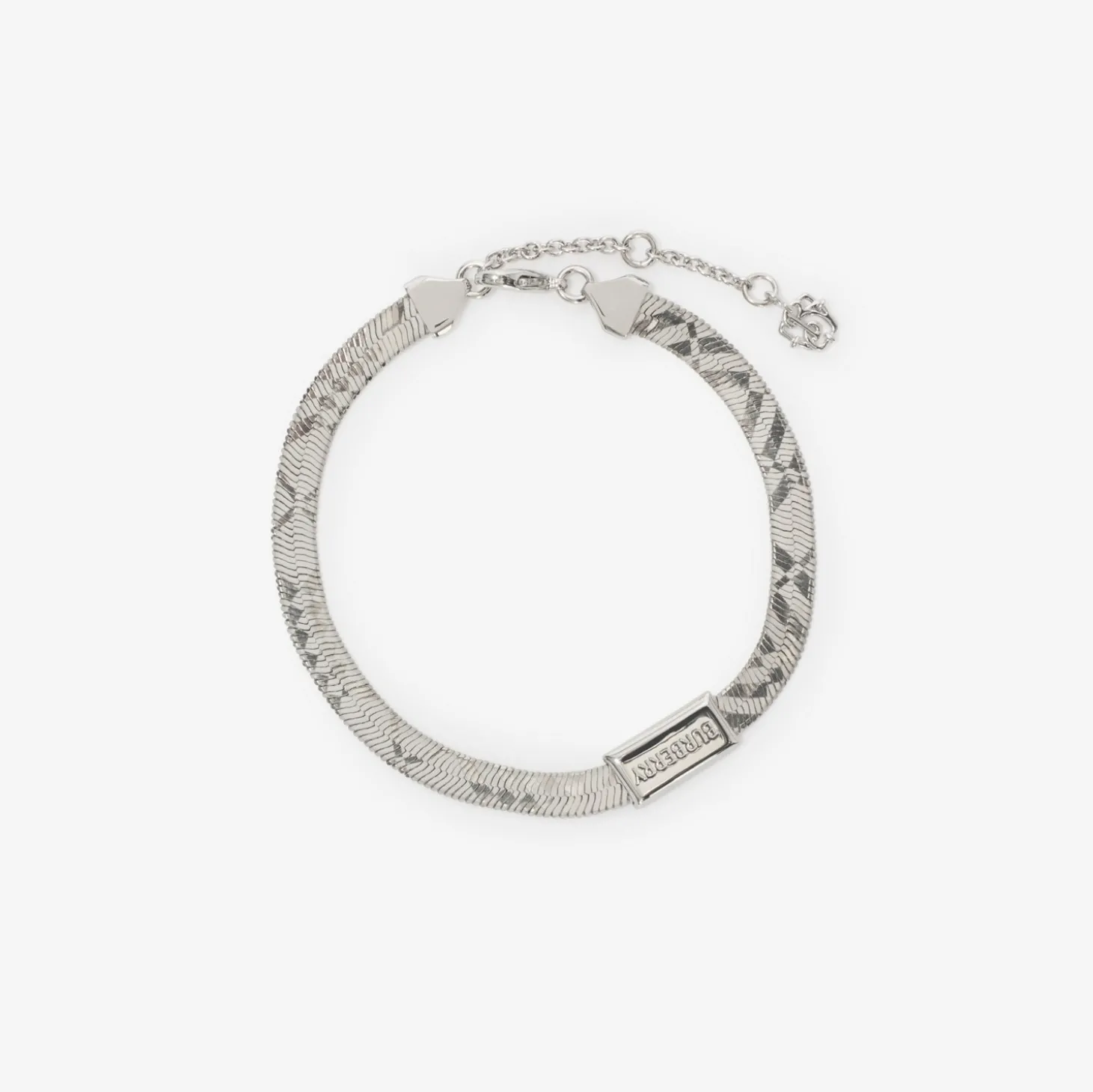 Engraved Check Bracelet