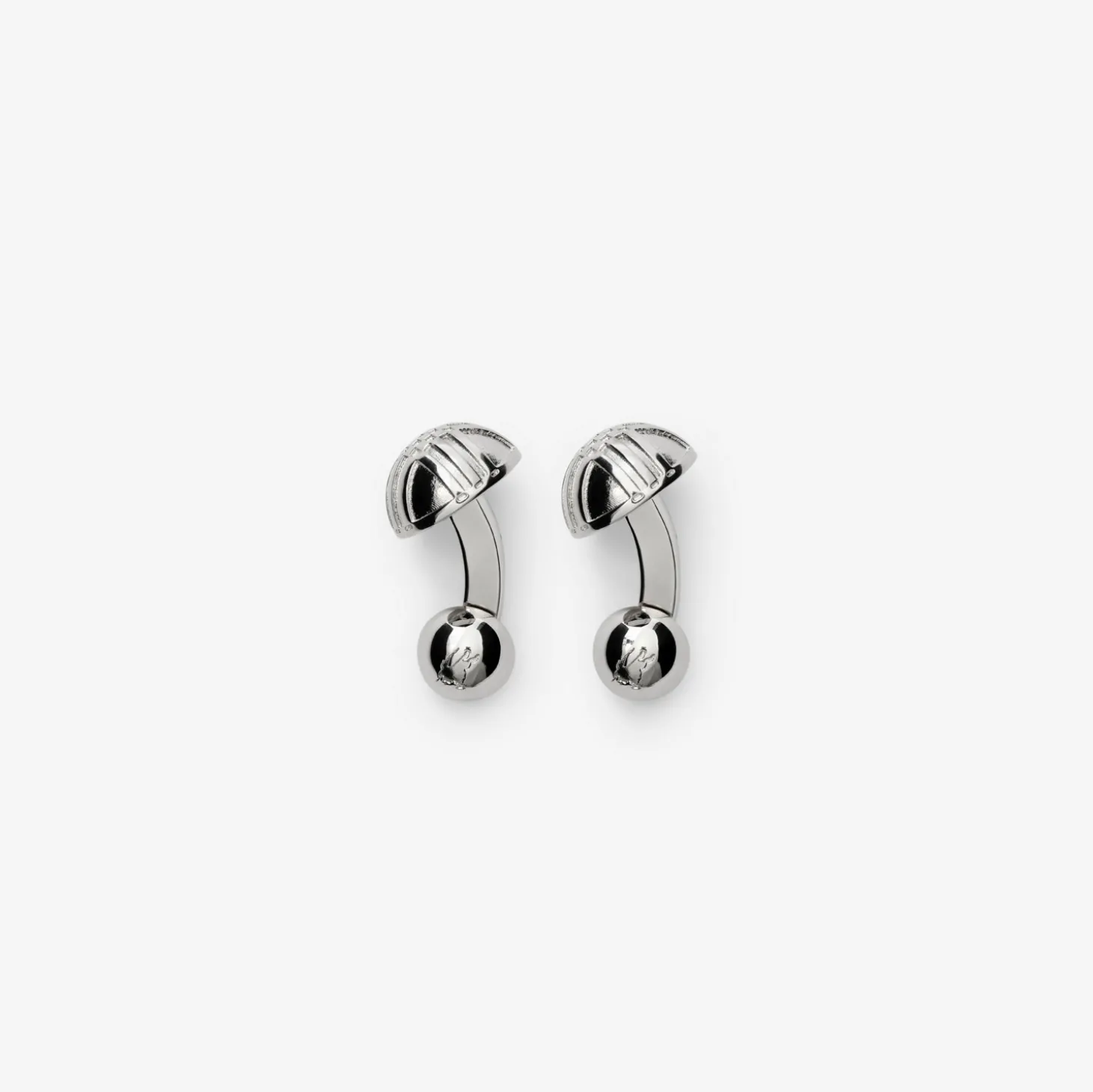 Engraved Check Cufflinks