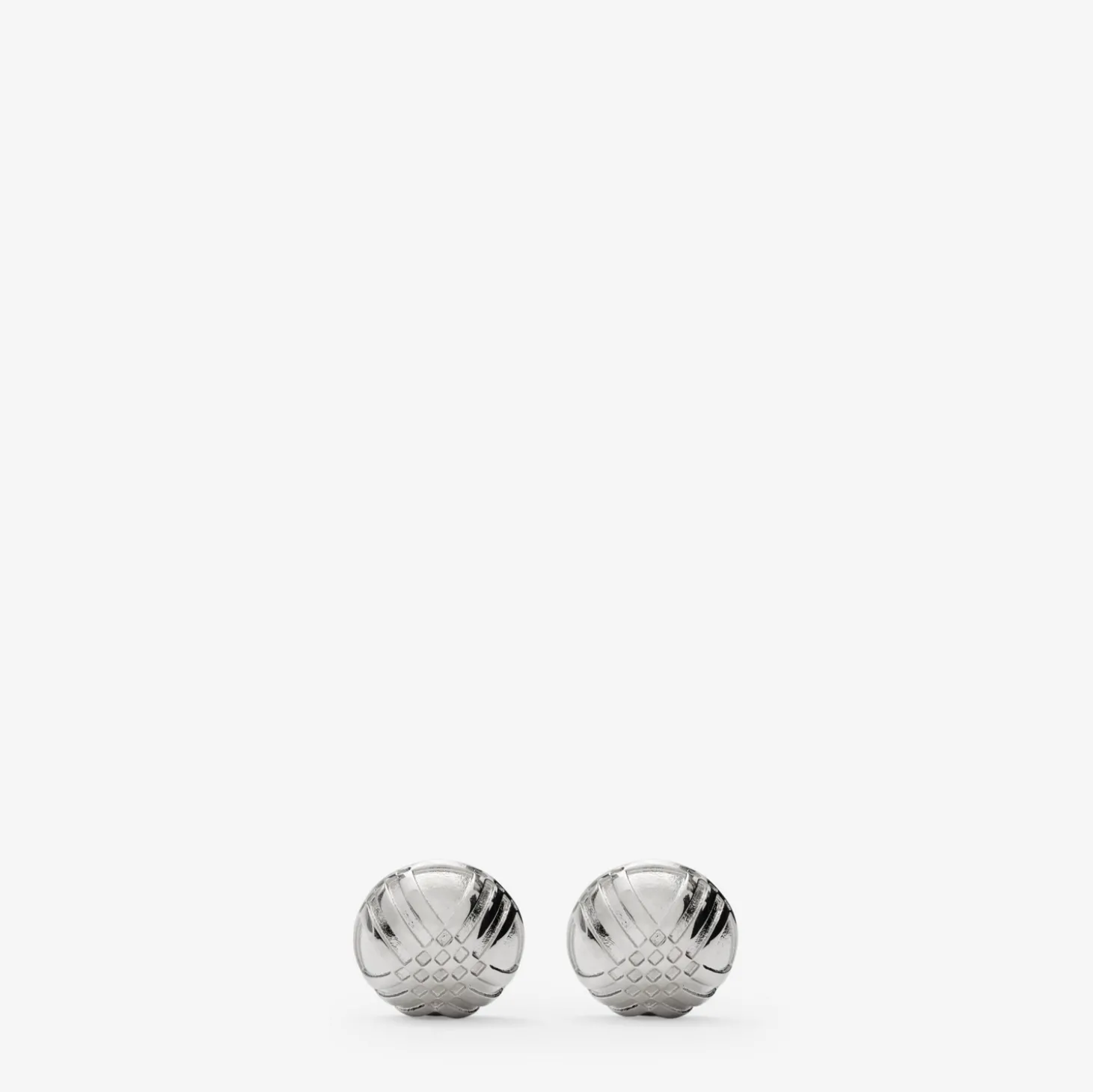 Engraved Check Cufflinks