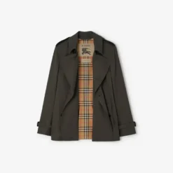Extra-short Tropical Gabardine Kensington Trench Coat