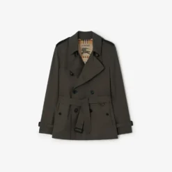 Extra-short Tropical Gabardine Kensington Trench Coat