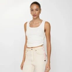 Festival Cotton Blend Tank Top