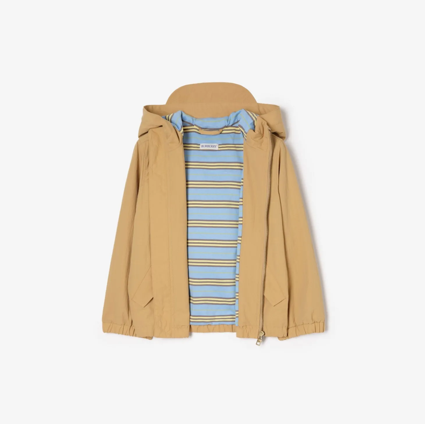 Flag Nylon Hooded Jacket