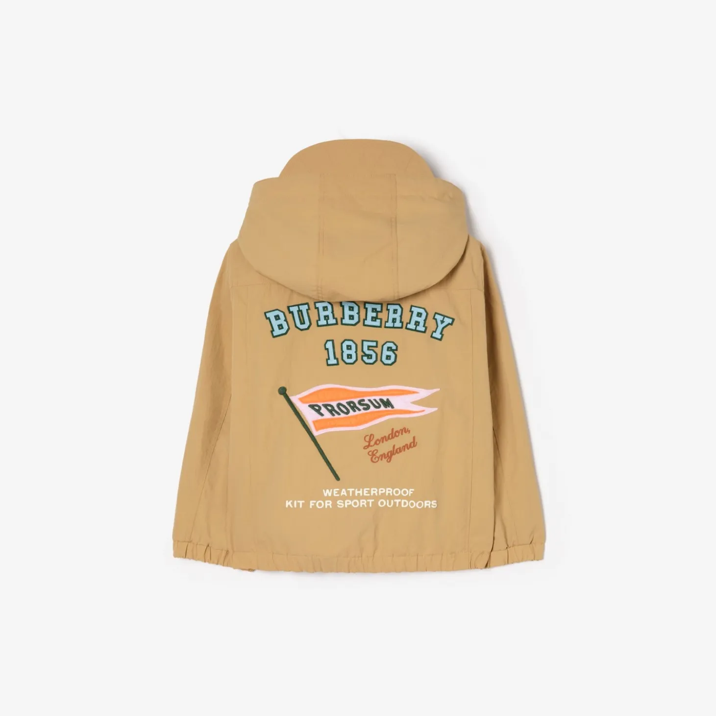 Flag Nylon Hooded Jacket
