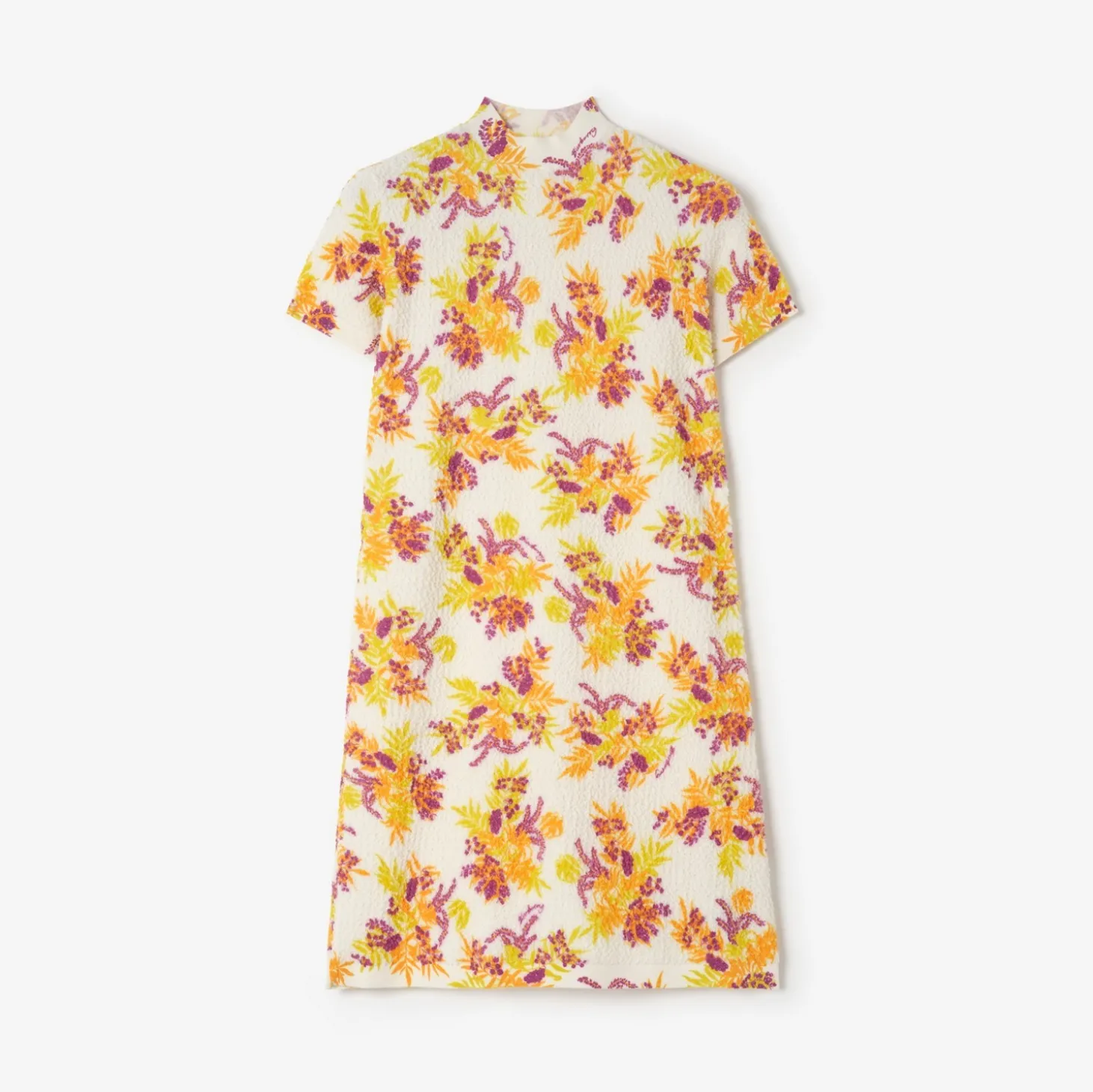 Floral Cotton Blend Dress