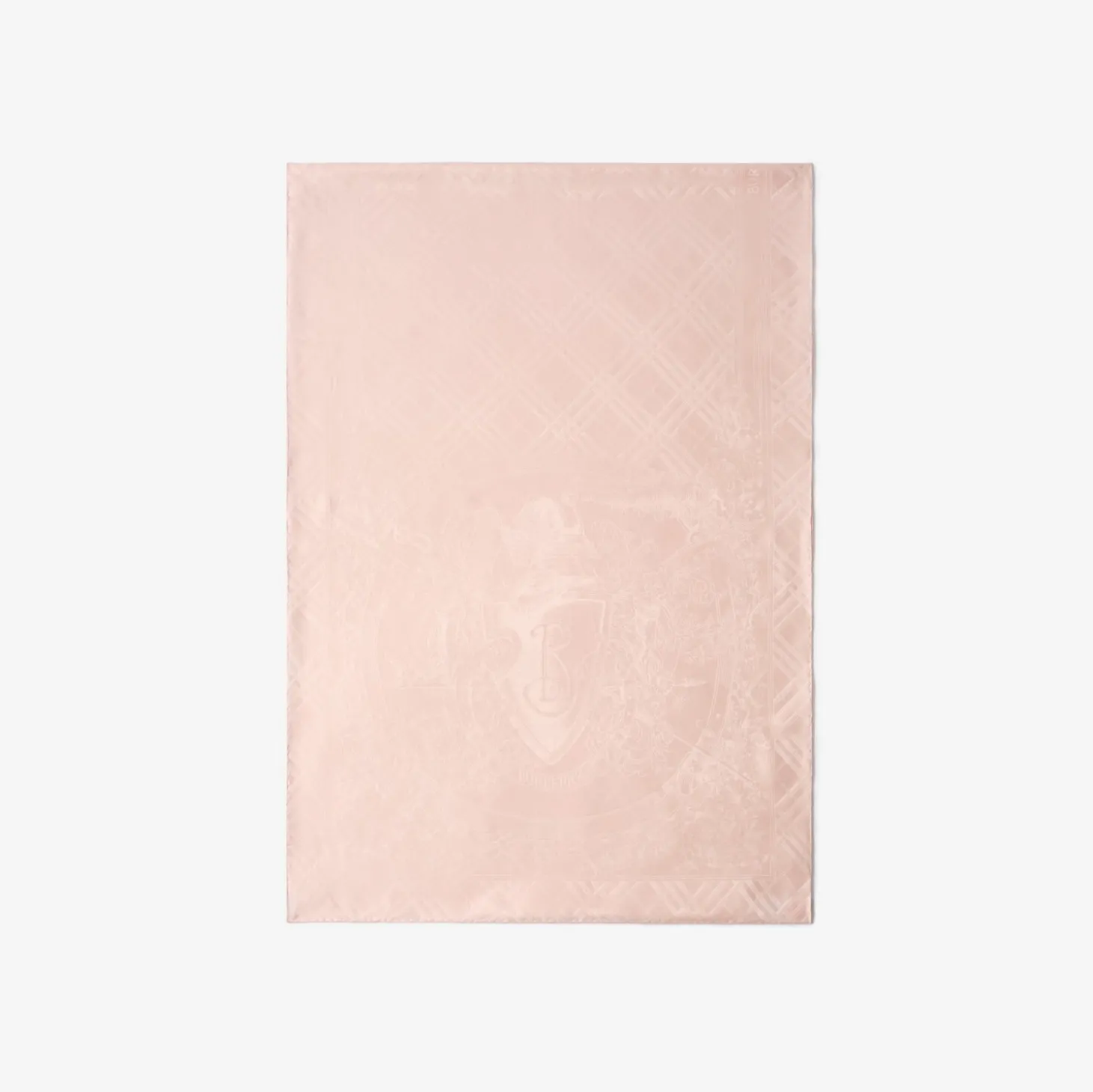 Floral Crest Silk Scarf