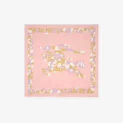 Floral Knight Silk Scarf
