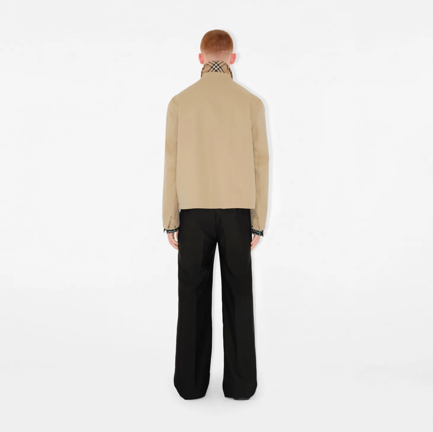 Gabardine Harrington Jacket
