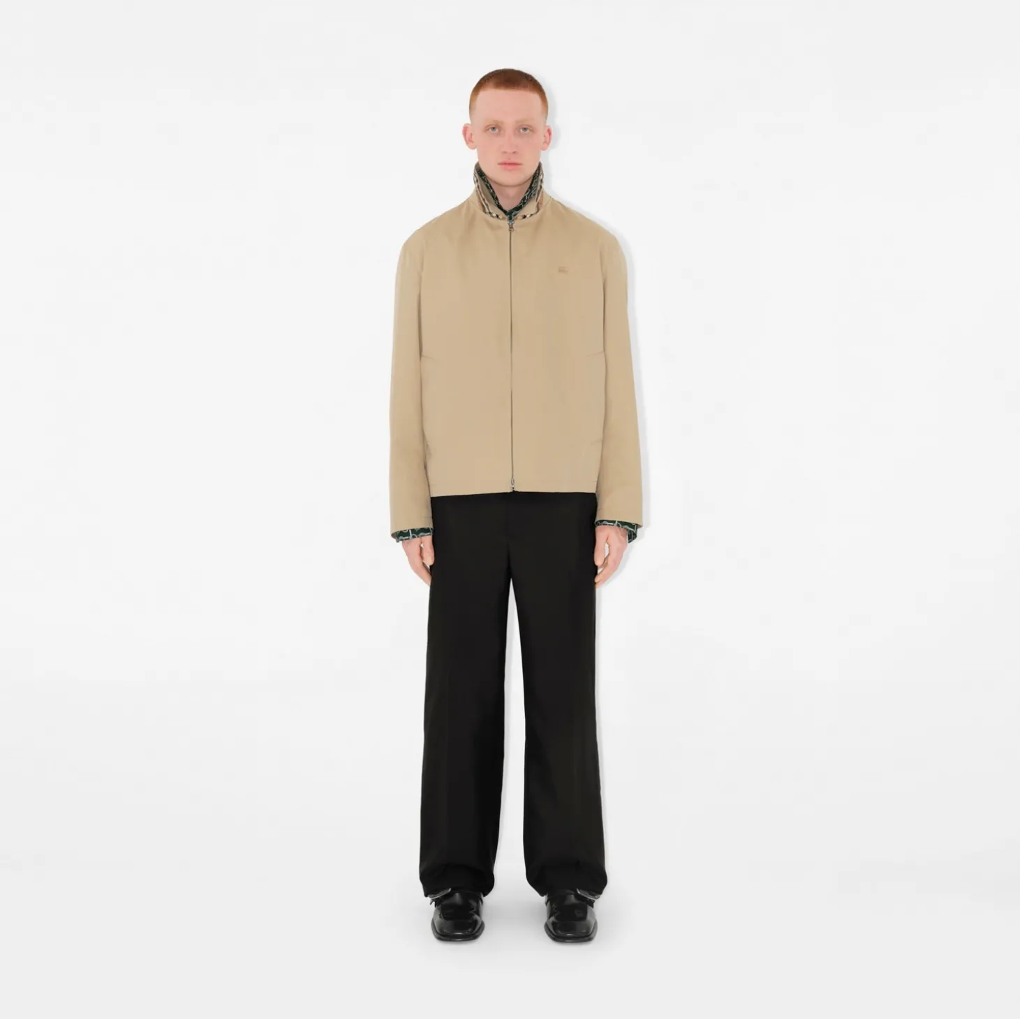 Gabardine Harrington Jacket