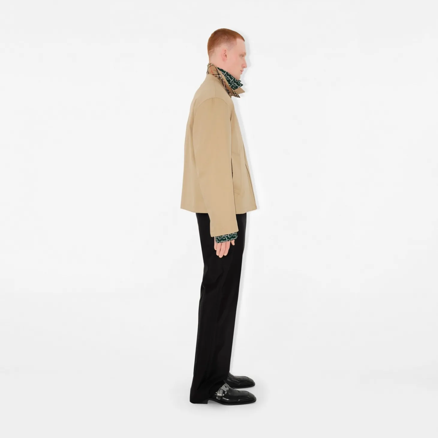 Gabardine Harrington Jacket