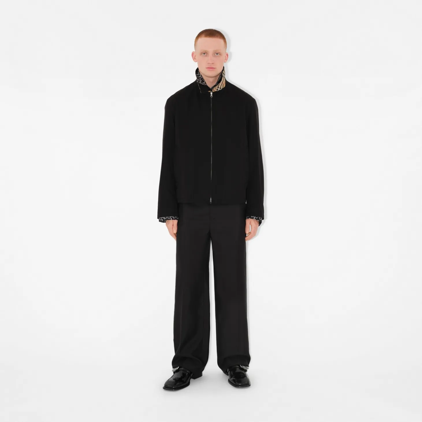 Gabardine Harrington Jacket