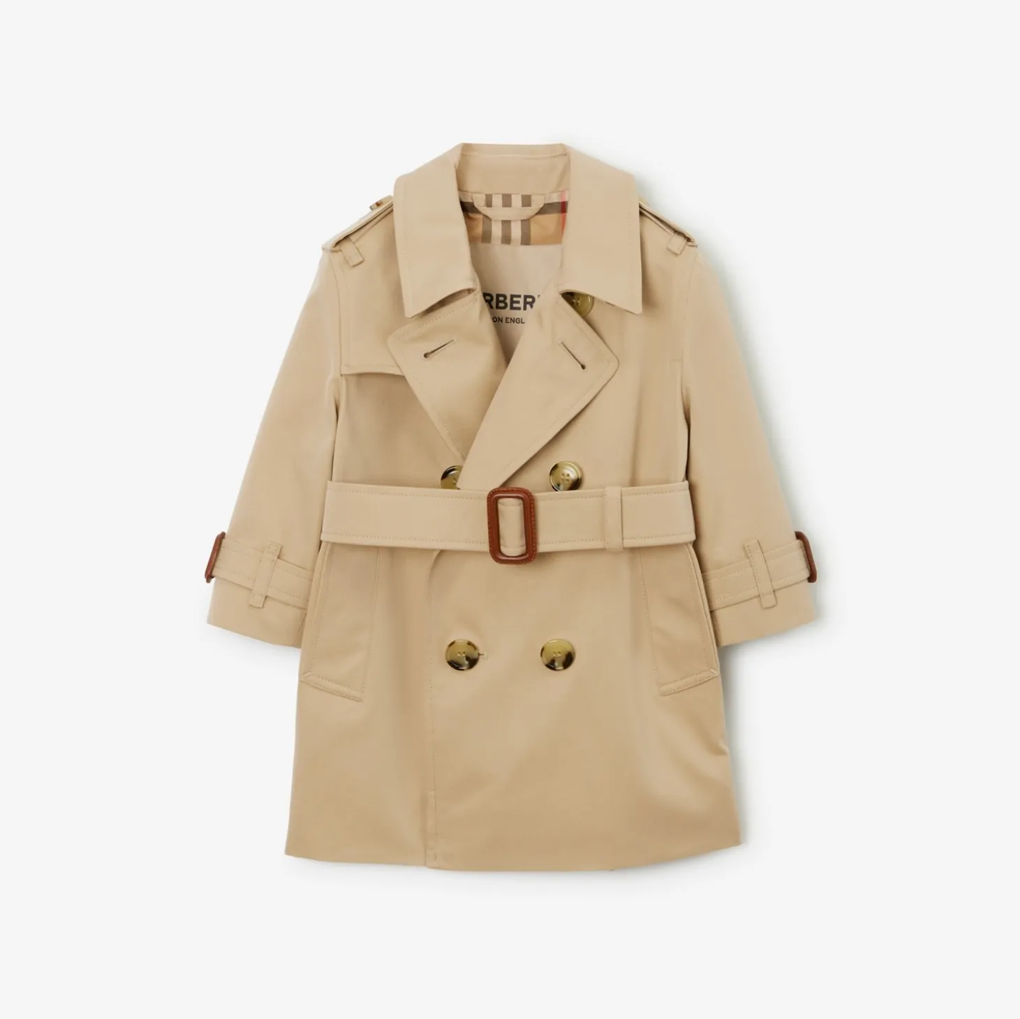 Gabardine Trench Coat