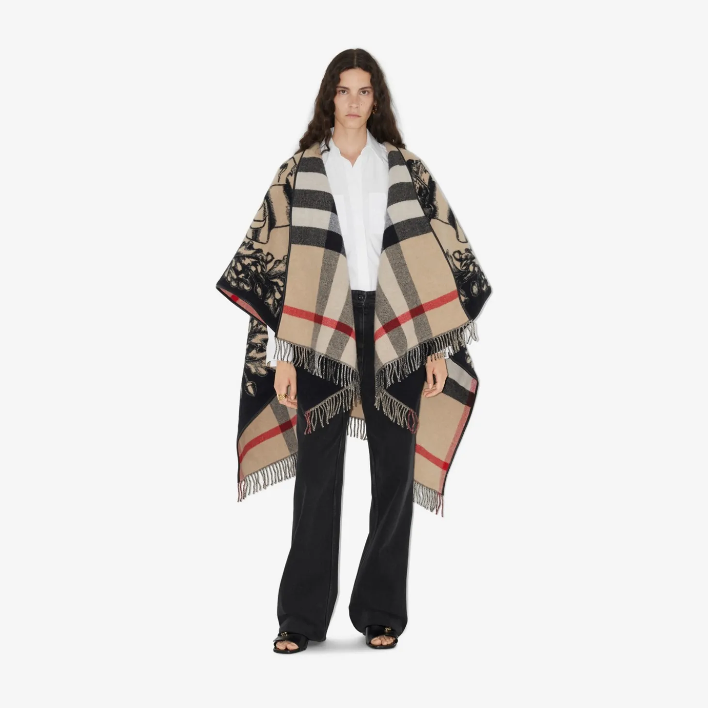 Gallant Knight Wool Cape