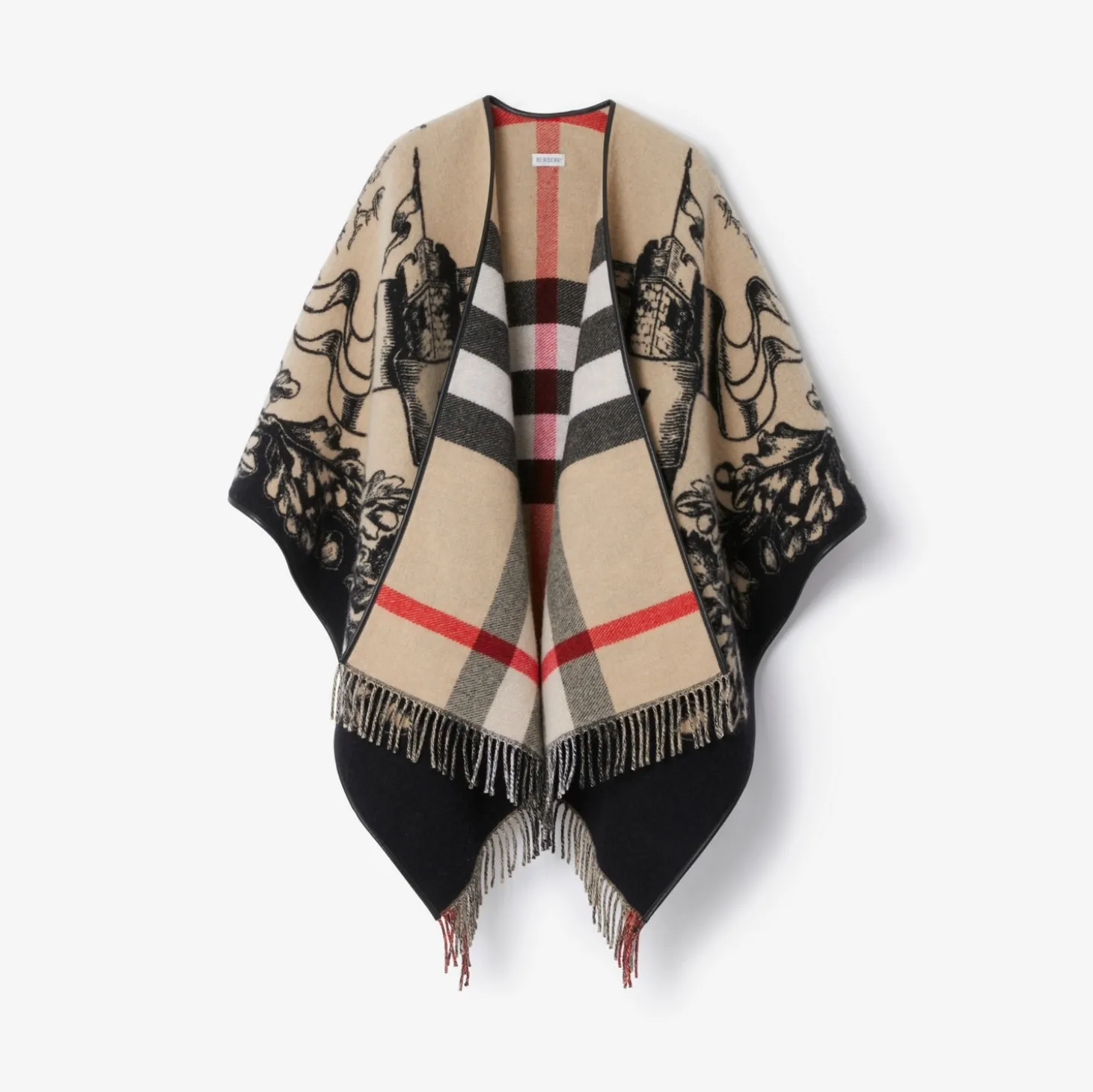 Gallant Knight Wool Cape