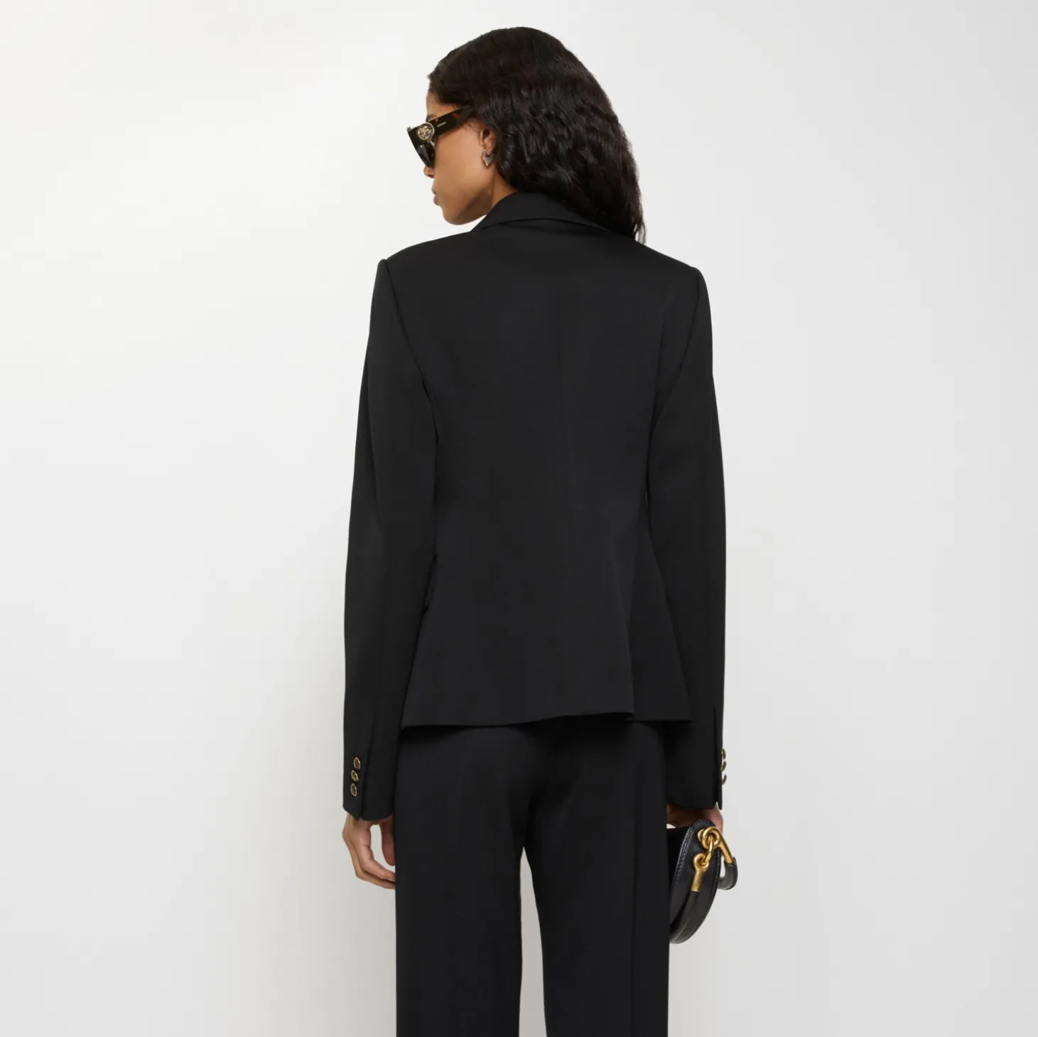 Grain de Poudre Wool Tailored Jacket