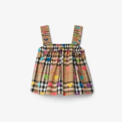 Heart Check Cotton Top
