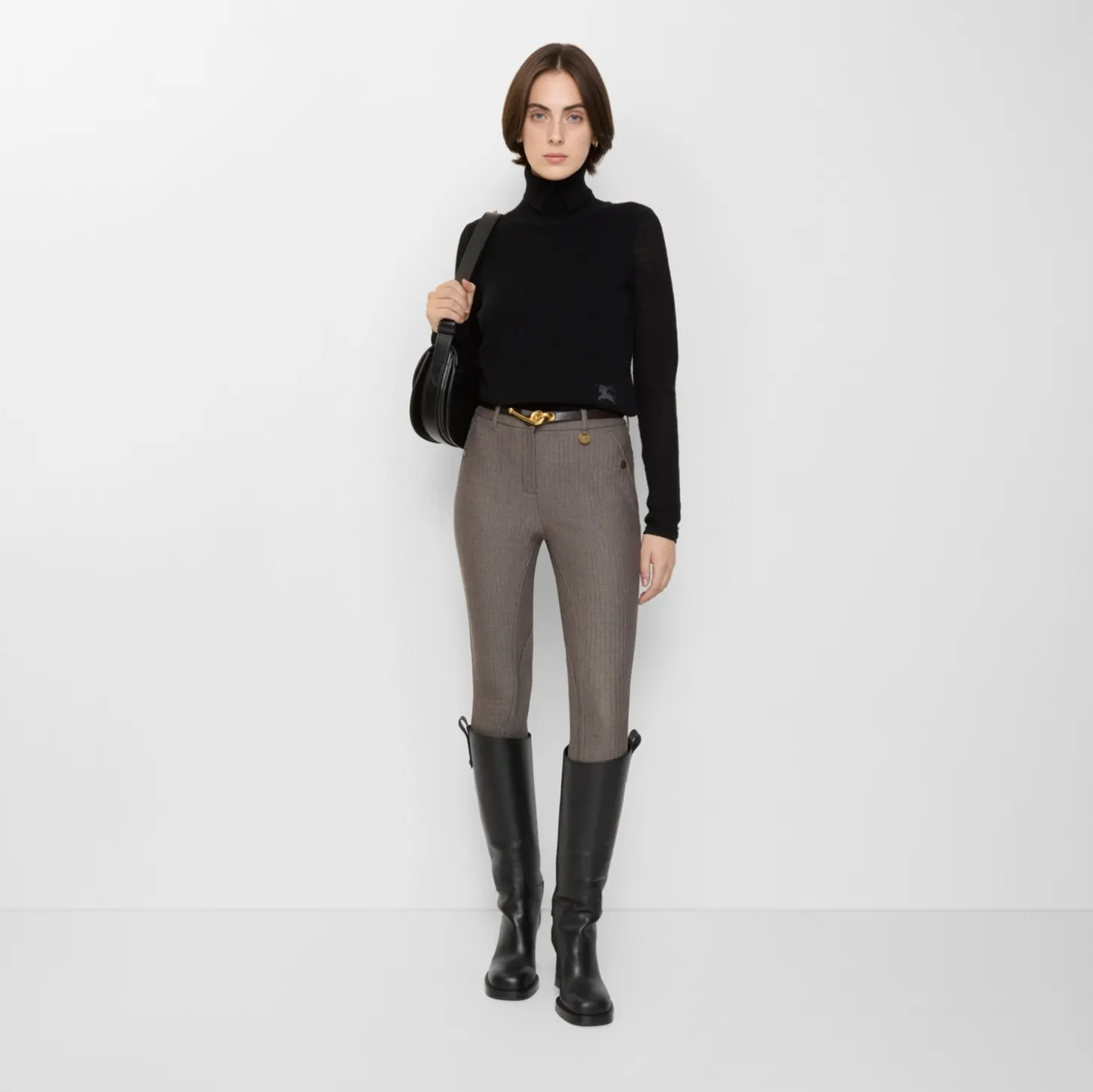 Herringbone Stretch Cotton Jodhpurs