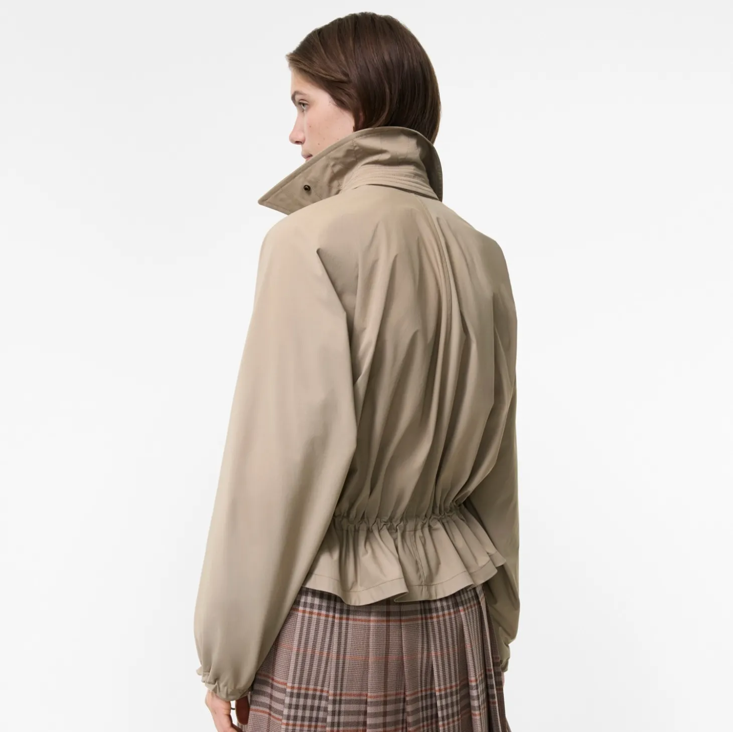 Hooded Rosewin Trench Jacket